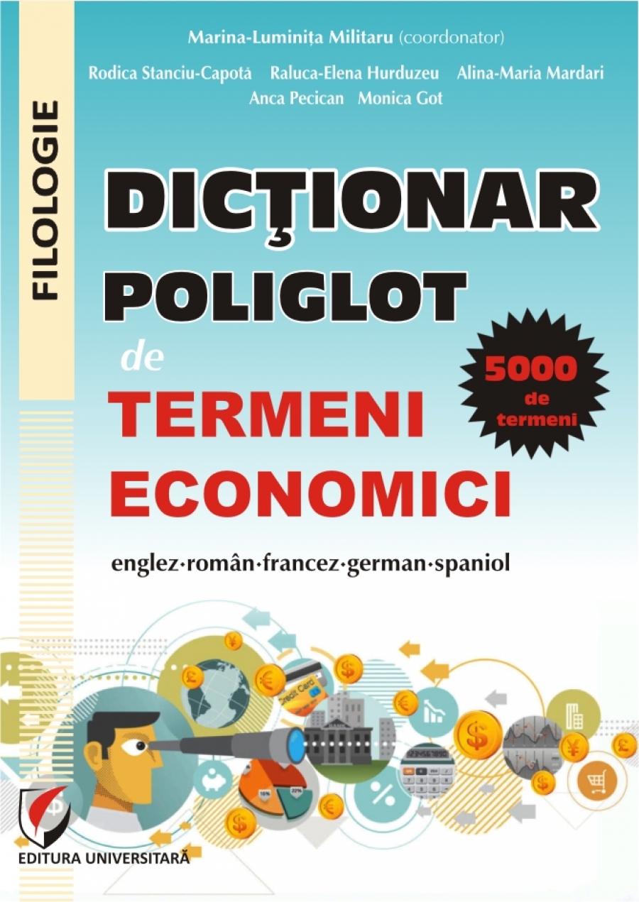 Dictionar poliglot de termeni economici englez-roman-francez-german-spaniol